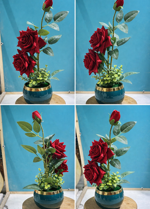 گل مصنوعی گل روز