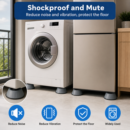 لرزه گیر پایه ماشین کالا شویی    SHOCK PAD