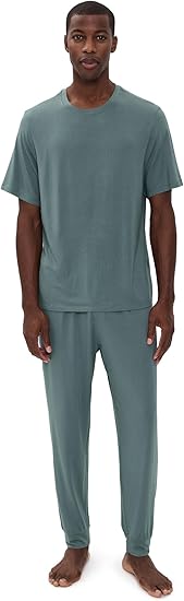 Eberjey Henry Short Sleeve Pant PJ Set