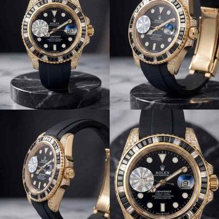 ساعت Patek Philippe آهنی نگین‌دار