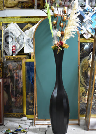 گلدان چوبی