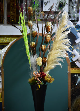 گلدان چوبی