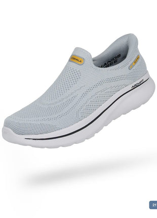کفش پیادهروی مردانه اسکچرز Skechers Slip-ins GO WALK Arch Fit مدل Dale (رنگ طوسی)