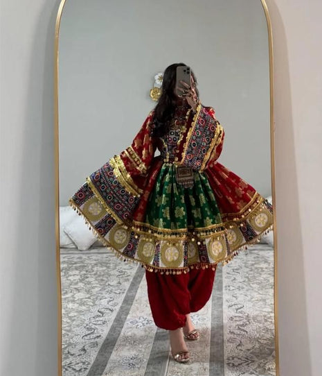 لباس سنتی افغانی کوچی | گند افغانی