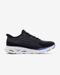 کفش مردانه اسکچرز Skechers Hands Free Slip-ins مدل Glide-Step Vortex (رنگ مشکی / زغالی / آبی رویال)