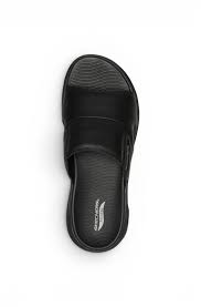 صندل اسلاید مردانه طبی اسکچرز Skechers GO WALK Arch Fit 2.0 (رنگ مشکی / Black)