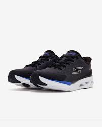 کفش مردانه اسکچرز Skechers Hands Free Slip-ins مدل Glide-Step Vortex (رنگ مشکی / زغالی / آبی رویال)