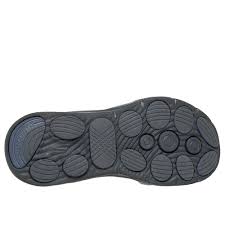 صندل مردانه پیادهروی اسکچرز Skechers Hands Free Slip-ins GO WALK 8 مدل Ken II (رنگ طوسی / زغالی)