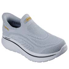 کفش پیادهروی مردانه اسکچرز Skechers Slip-ins GO WALK Arch Fit مدل Dale (رنگ طوسی)